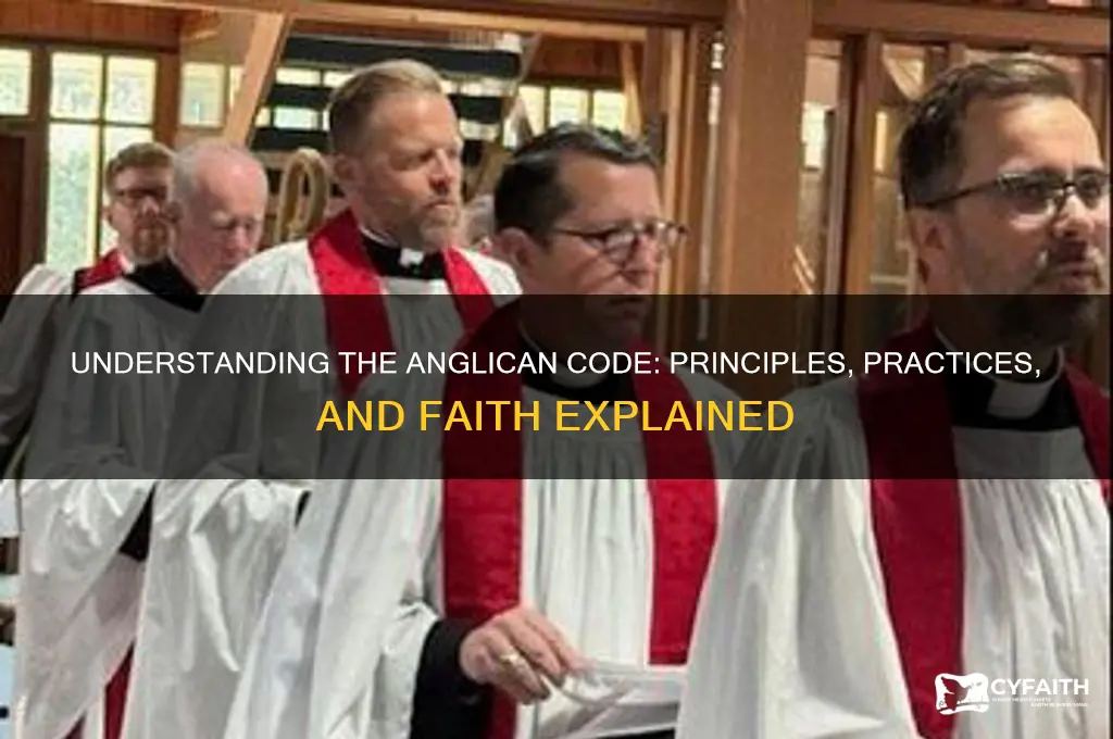 what is the anglican code