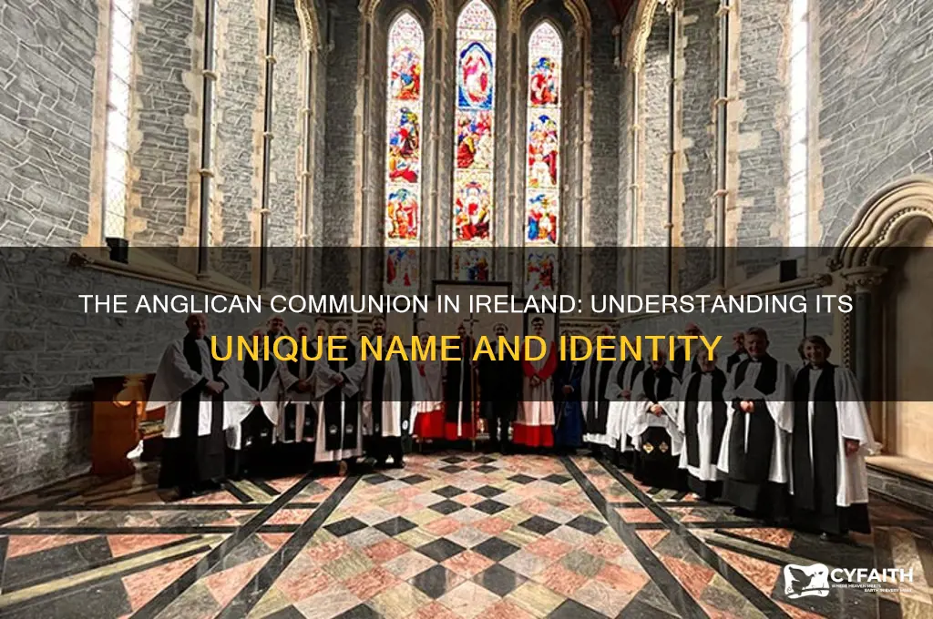 what is the anglican communion called in ireland
