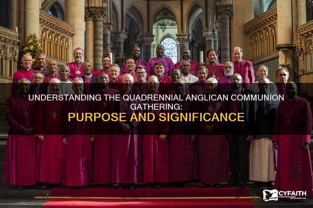 what is the anglican meeting every four year