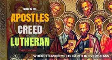 Exploring the Apostles' Creed: A Lutheran Perspective