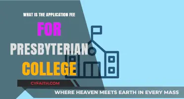Presbyterian College Application Fee: Cost and Payment Details Explained