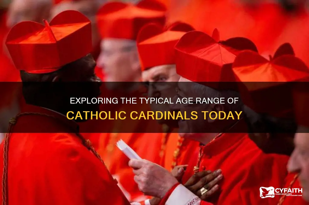 what is the average age of a catholic cardinal