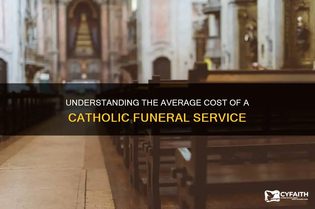 what is the average cost of a catholic funeral