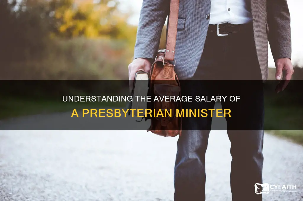 what is the average salary of a presbyterian minister