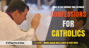 Understanding Catholic Confession Frequency: Average Time Between Confessions