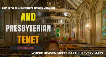 Methodist vs. Presbyterian: Key Tenet Differences Explained Simply