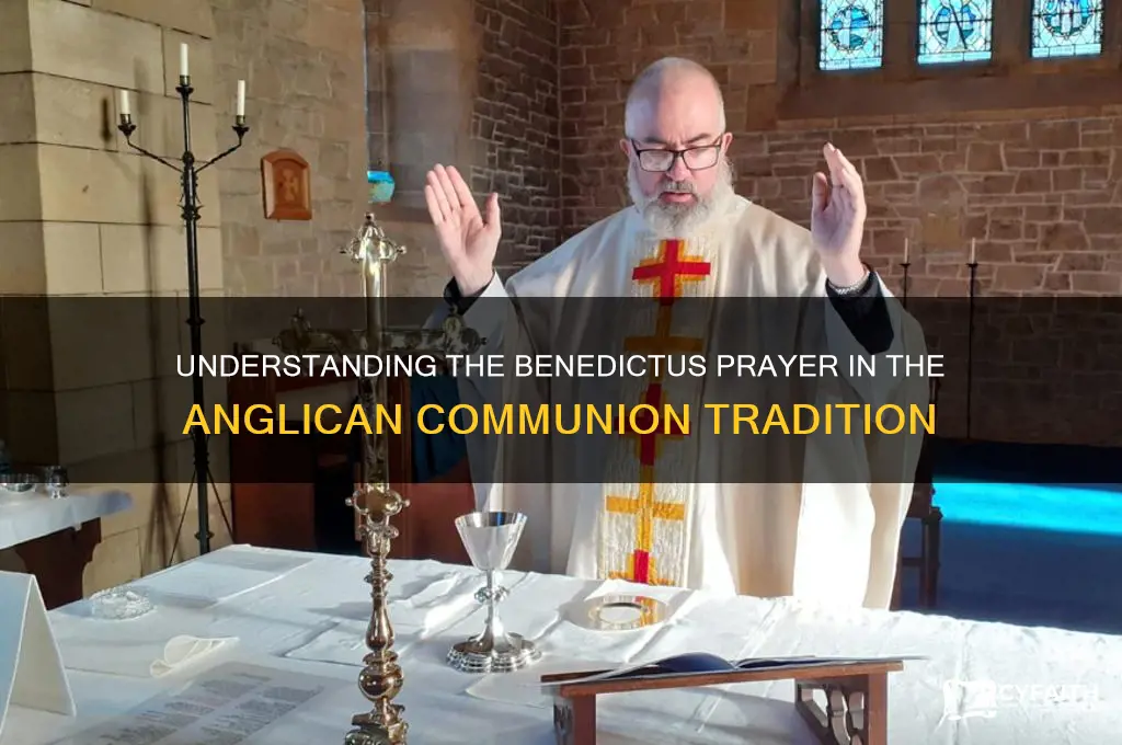 what is the benedictus anglican communion