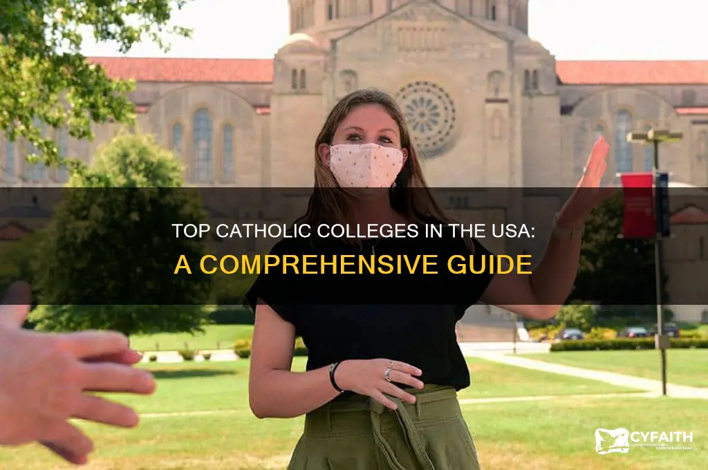 what is the best catholic college in the usa