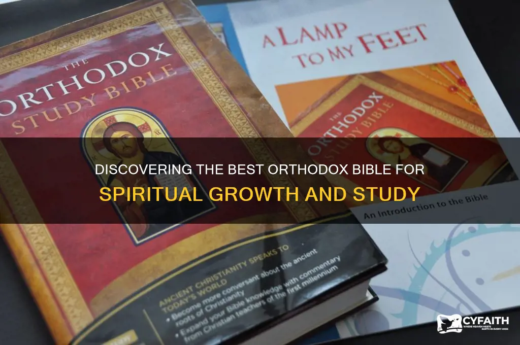 what is the best orthodox bible