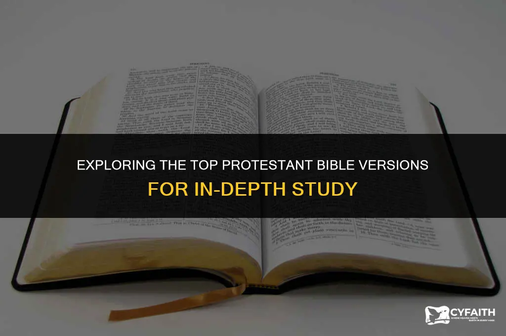 what is the best protestant bible version for study