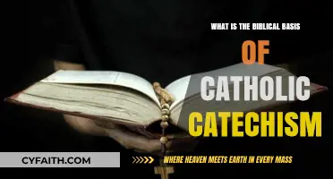 Biblical Foundations of Catholic Catechism: Exploring Sacred Scripture's Role