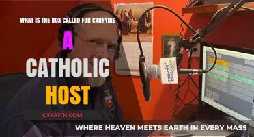 The Sacred Vessel: Understanding the Catholic Host Carrier's Name
