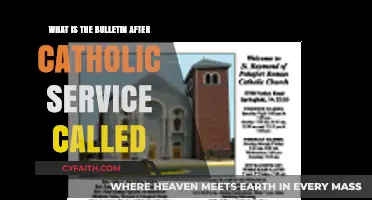 Understanding the Catholic Bulletin: Post-Service Communication Explained