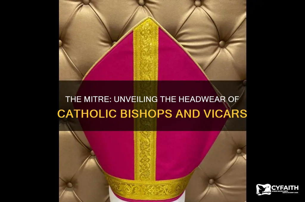 what is the cap catholic bishops and vicars wear