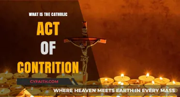 The Act of Contrition: A Catholic's Guide to Confession