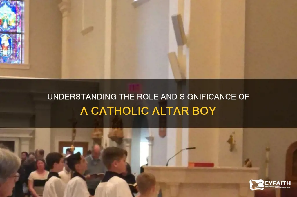what is the catholic altar boy