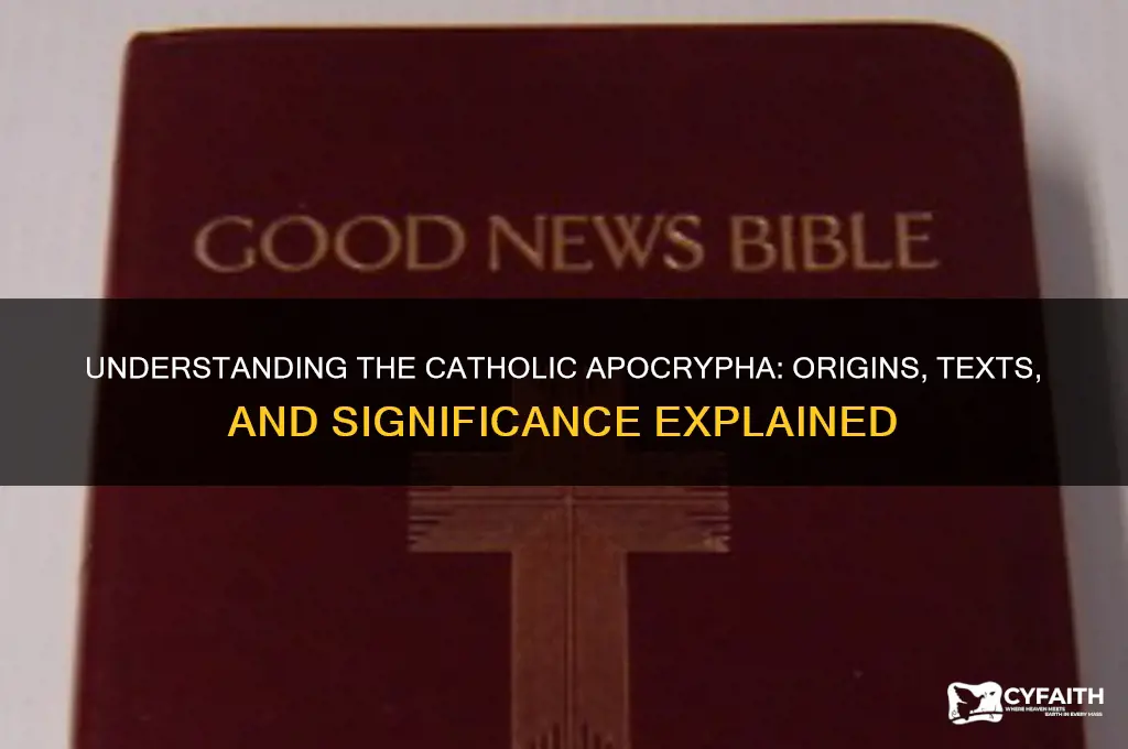 what is the catholic apocrypha