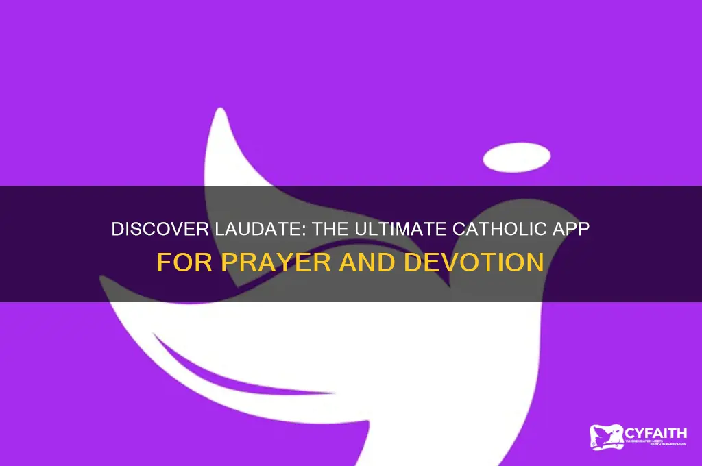 what is the catholic app laudate