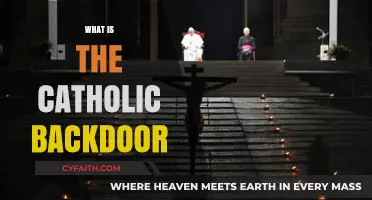 Exploring the Catholic Backdoor: Unveiling a Lesser-Known Path to Faith