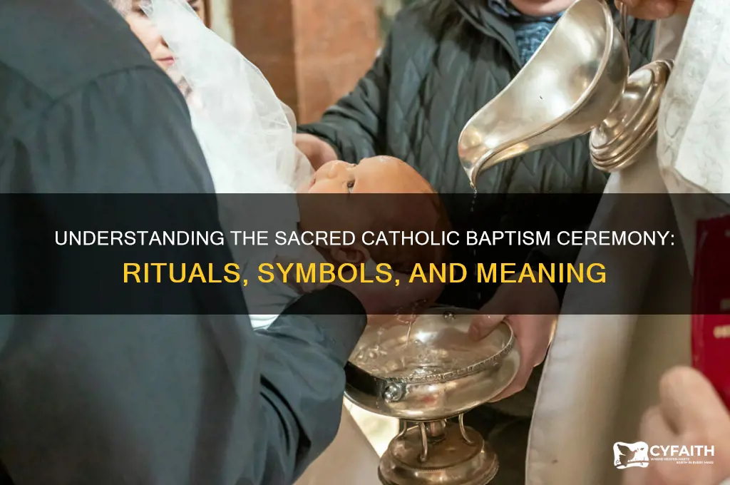 what is the catholic baptism ceremony
