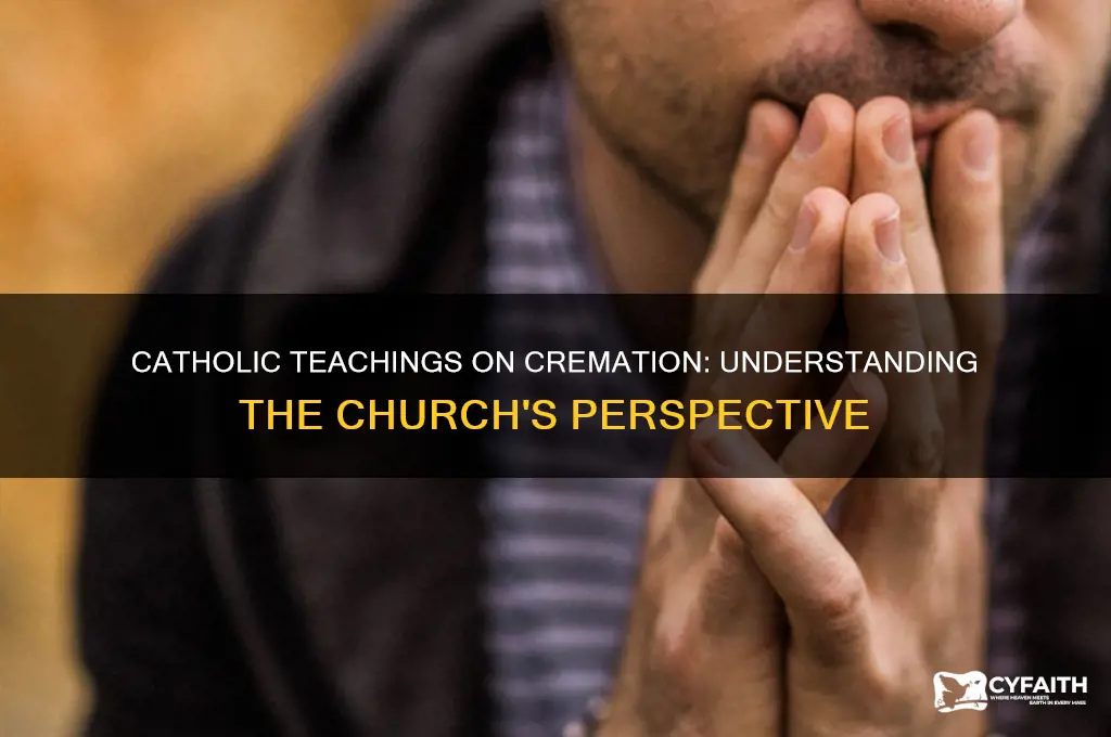 what is the catholic belief on cremation