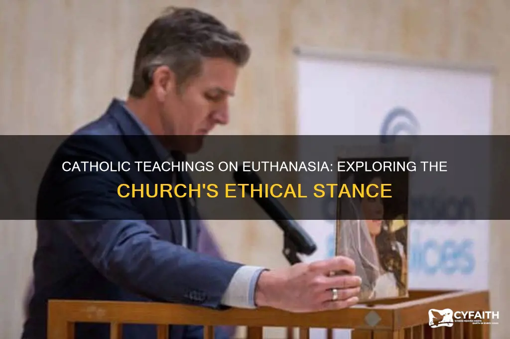what is the catholic belief on eutha