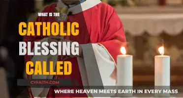 Understanding the Catholic Blessing: Its Name, Meaning, and Significance