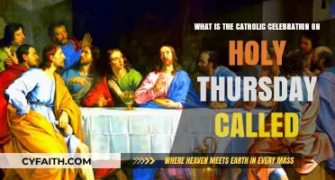 Holy Thursday's Catholic Celebration: The Mass of the Lord's Supper