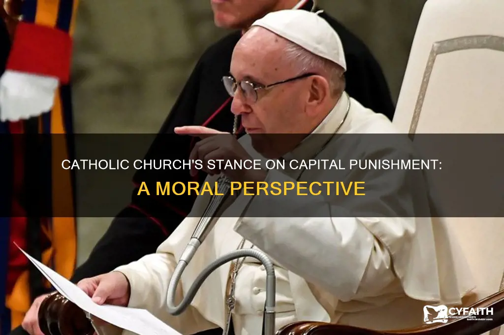 what is the catholic chirchs veiw on the death penalty