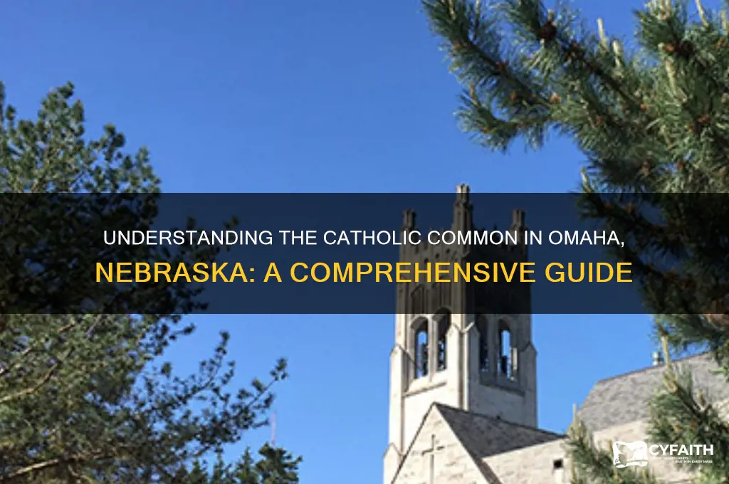 what is the catholic common omaha ne