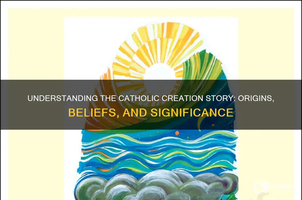 what is the catholic creation story