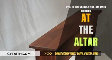 Understanding the Catholic Tradition of Kneeling at the Altar