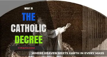 Understanding the Catholic Decree: Origins, Significance, and Modern Relevance
