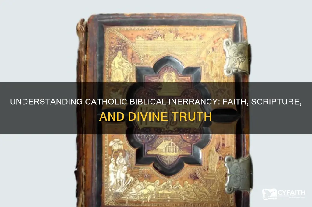 what is the catholic definition of biblical inerrancy