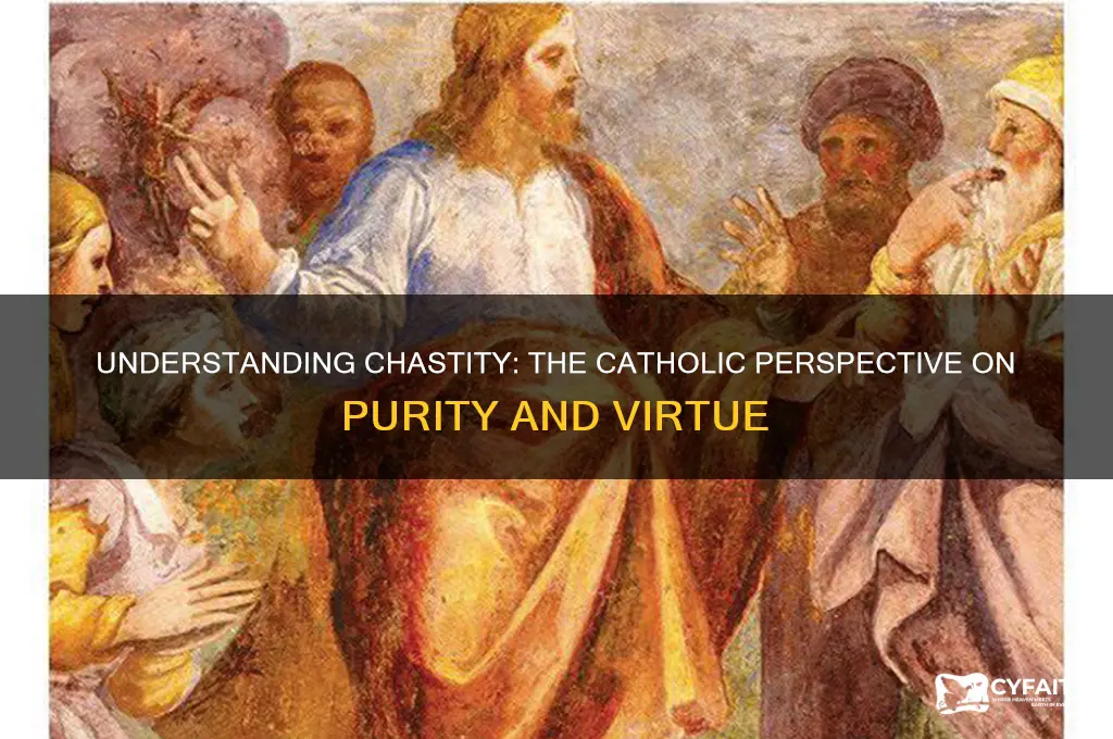 what is the catholic definition of chastity