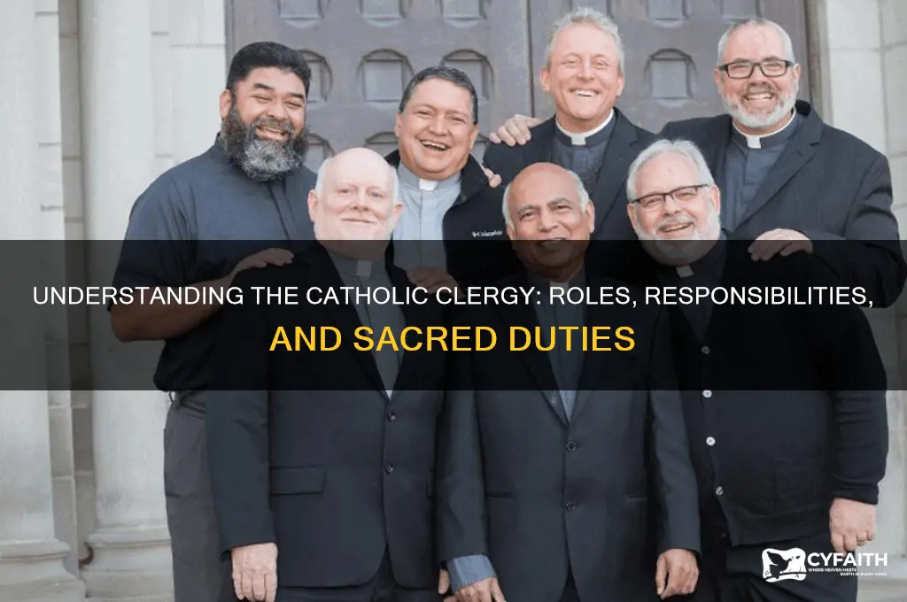 what is the catholic definition of clergy