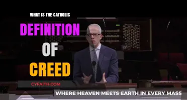 Understanding the Catholic Creed: Definition, Purpose, and Significance
