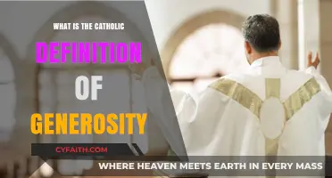 Understanding Catholic Generosity: A Divine Call to Selfless Giving