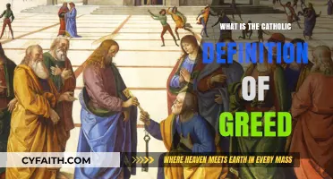 Understanding Greed: The Catholic Church's Definition and Teachings