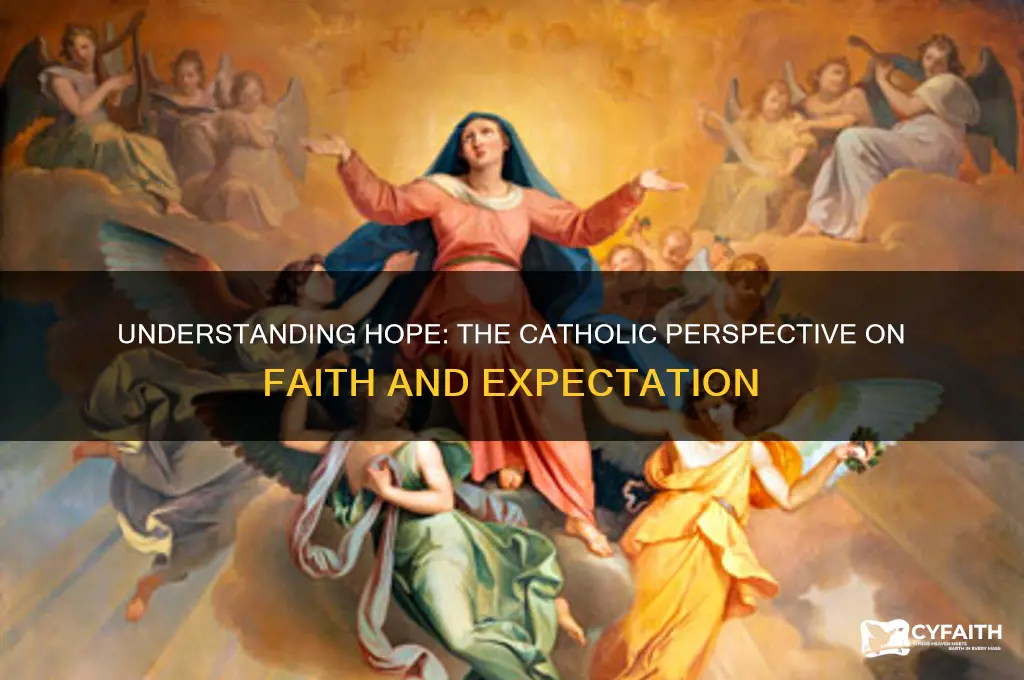 what is the catholic definition of hope