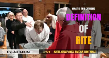 Understanding the Catholic Definition of Rite: Rituals and Traditions Explained