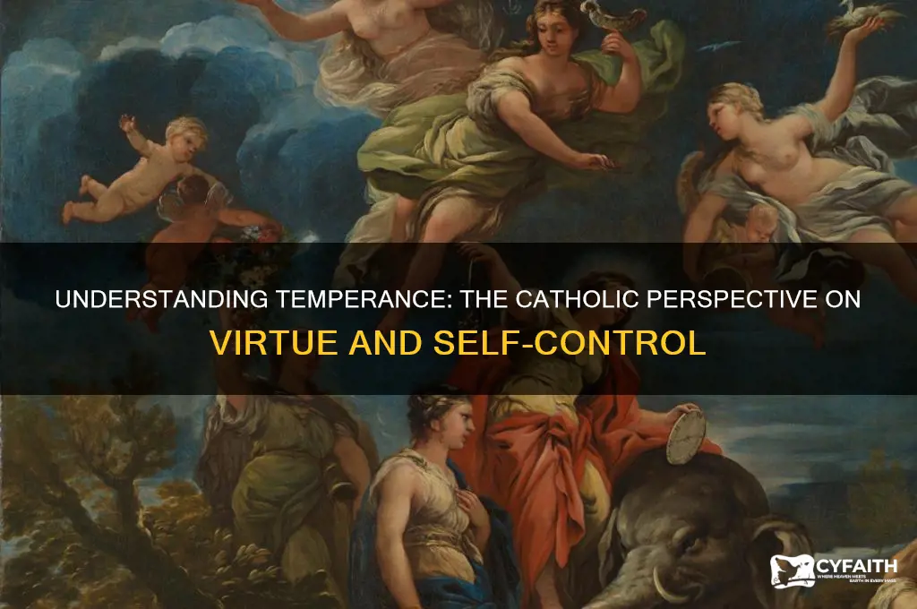 what is the catholic definition of temperance