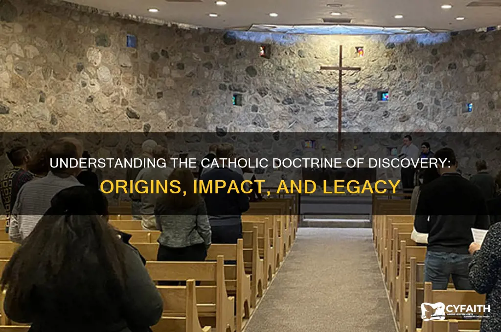what is the catholic doctrine of discovery