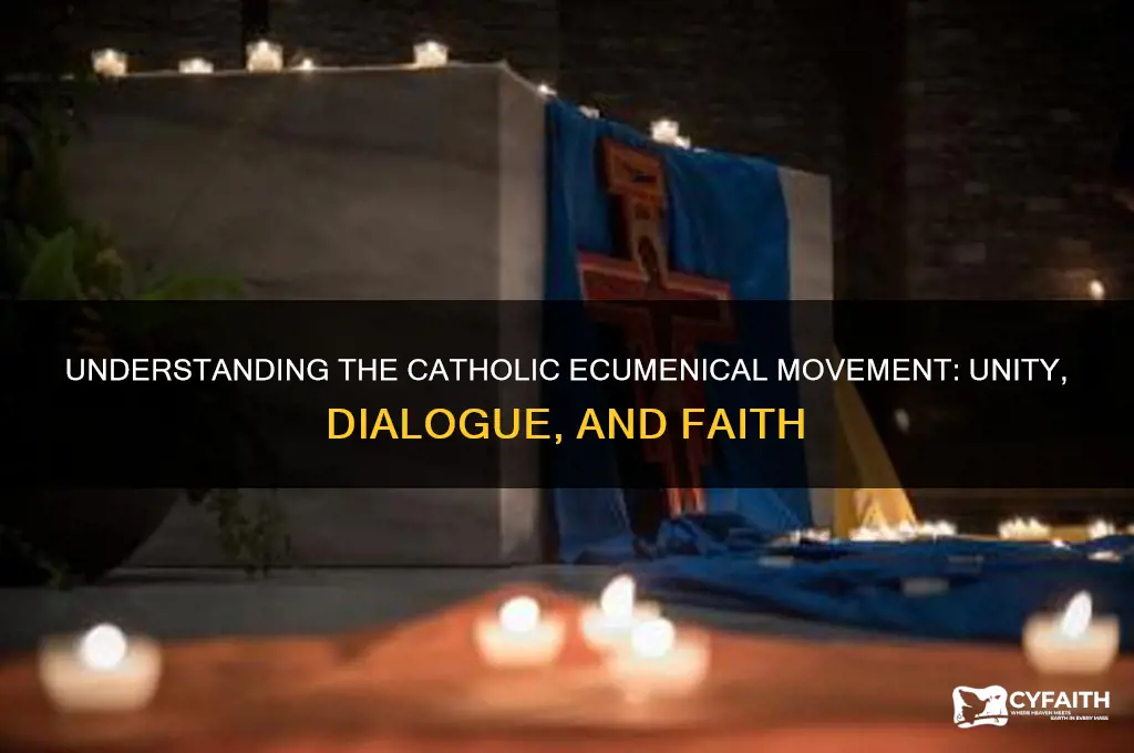 what is the catholic ecumenical movement