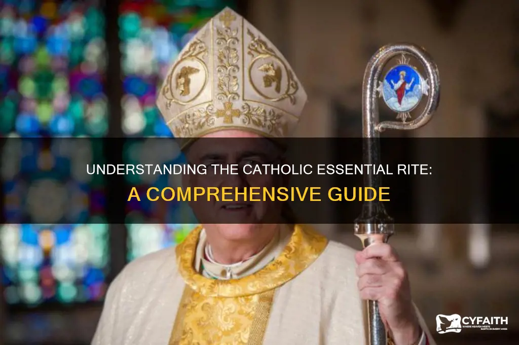 what is the catholic essential rite