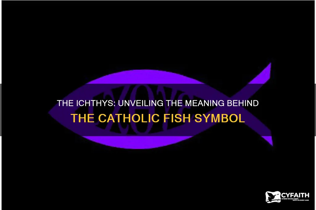 what is the catholic fish symbol called