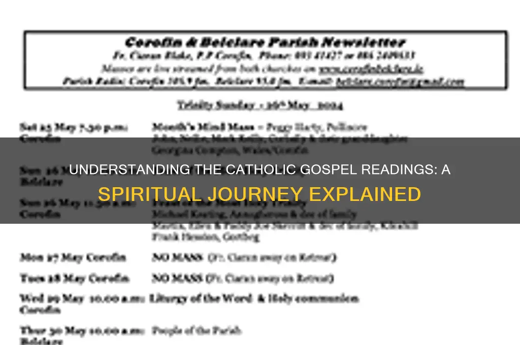what is the catholic gospel readings
