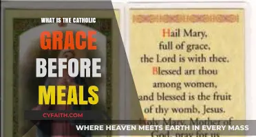 Catholic Grace Before Meals: Understanding the Traditional Prayer of Thanksgiving