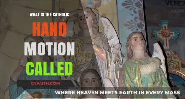 Understanding the Catholic Hand Gesture: Its Name and Significance