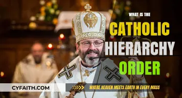 Understanding the Catholic Church's Hierarchical Structure and Order